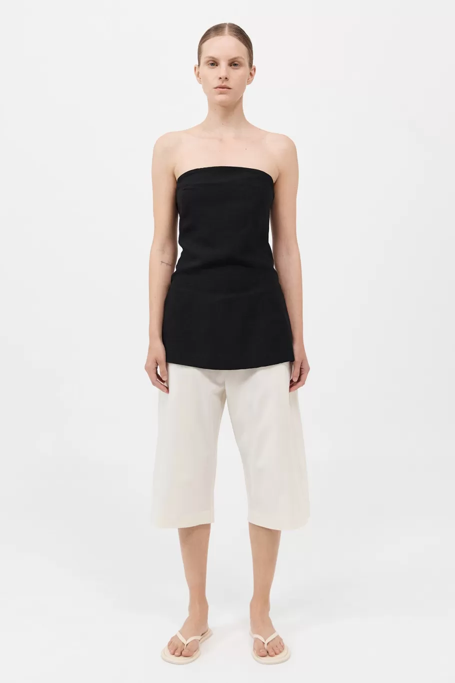 Tops | St. Agni Column Tunic - BLACK