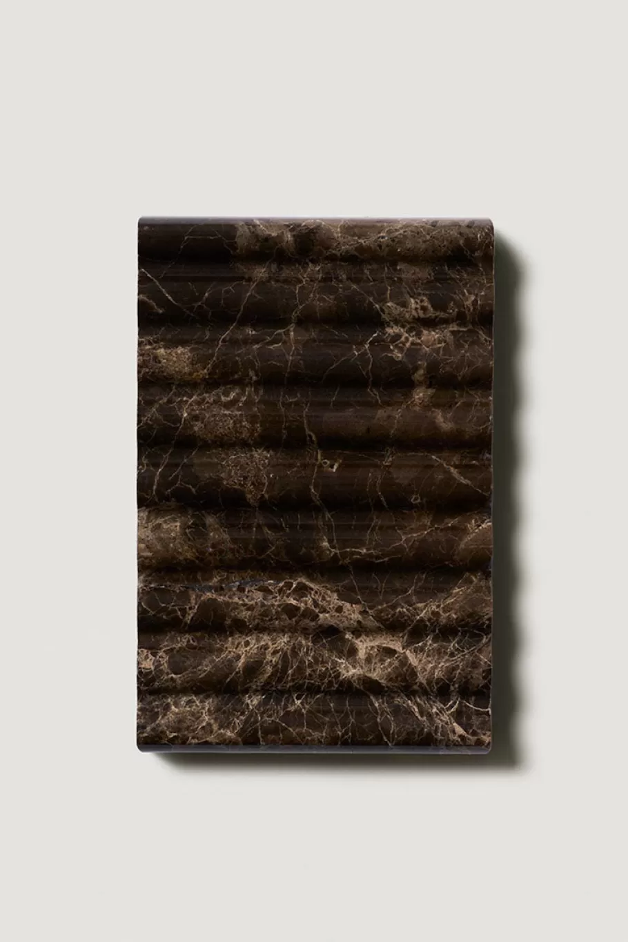 Objects | St. Agni Dark Emperador Brown Marble Soap Dish - By Binu Binu