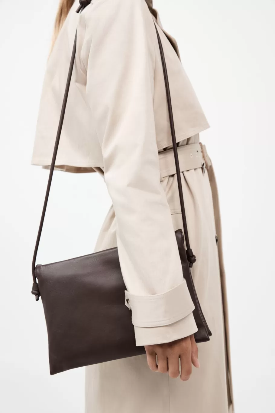 Bags | St. Agni Dual Sling Bag - CHOCOLATE