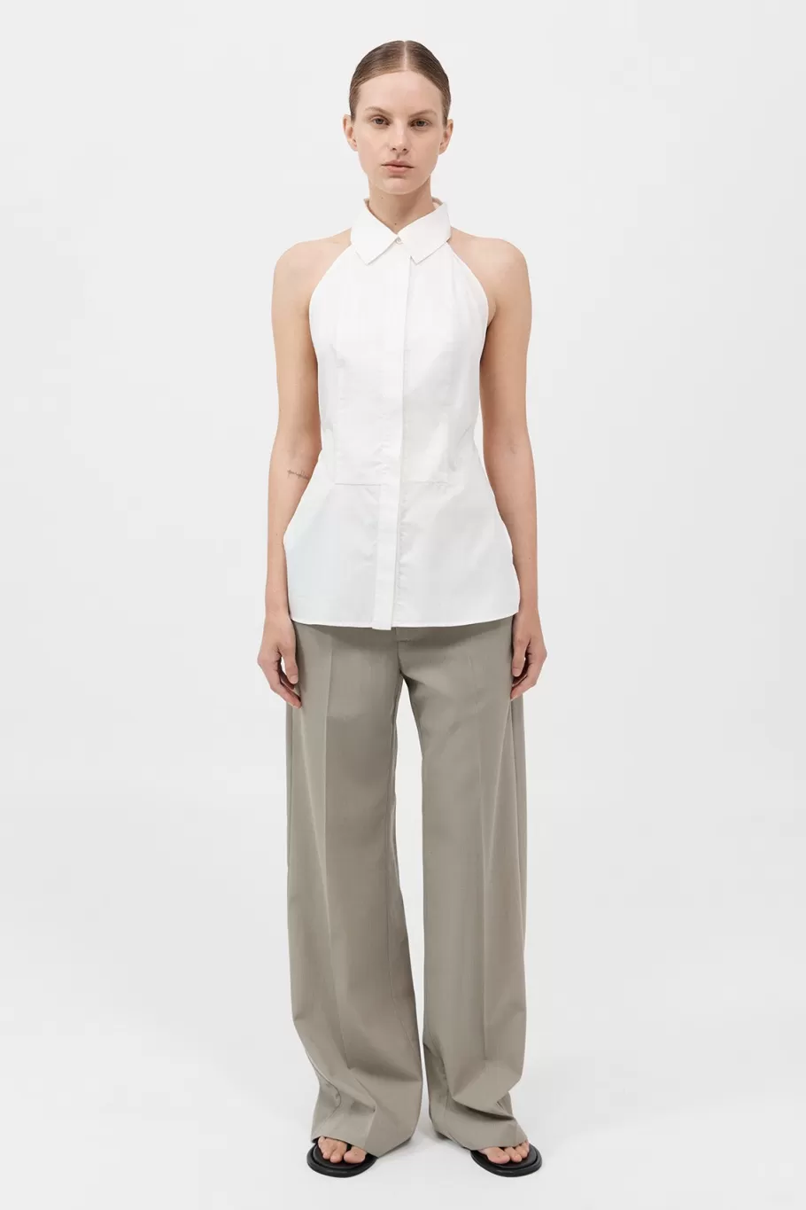 Tops | Shirts | St. Agni Halter Shirt - White