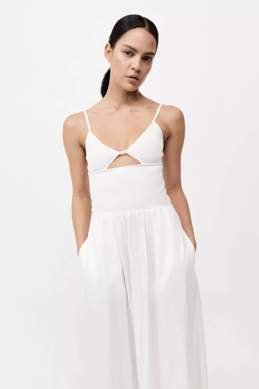 Dresses | St. Agni Knit Cami Dress - WHITE