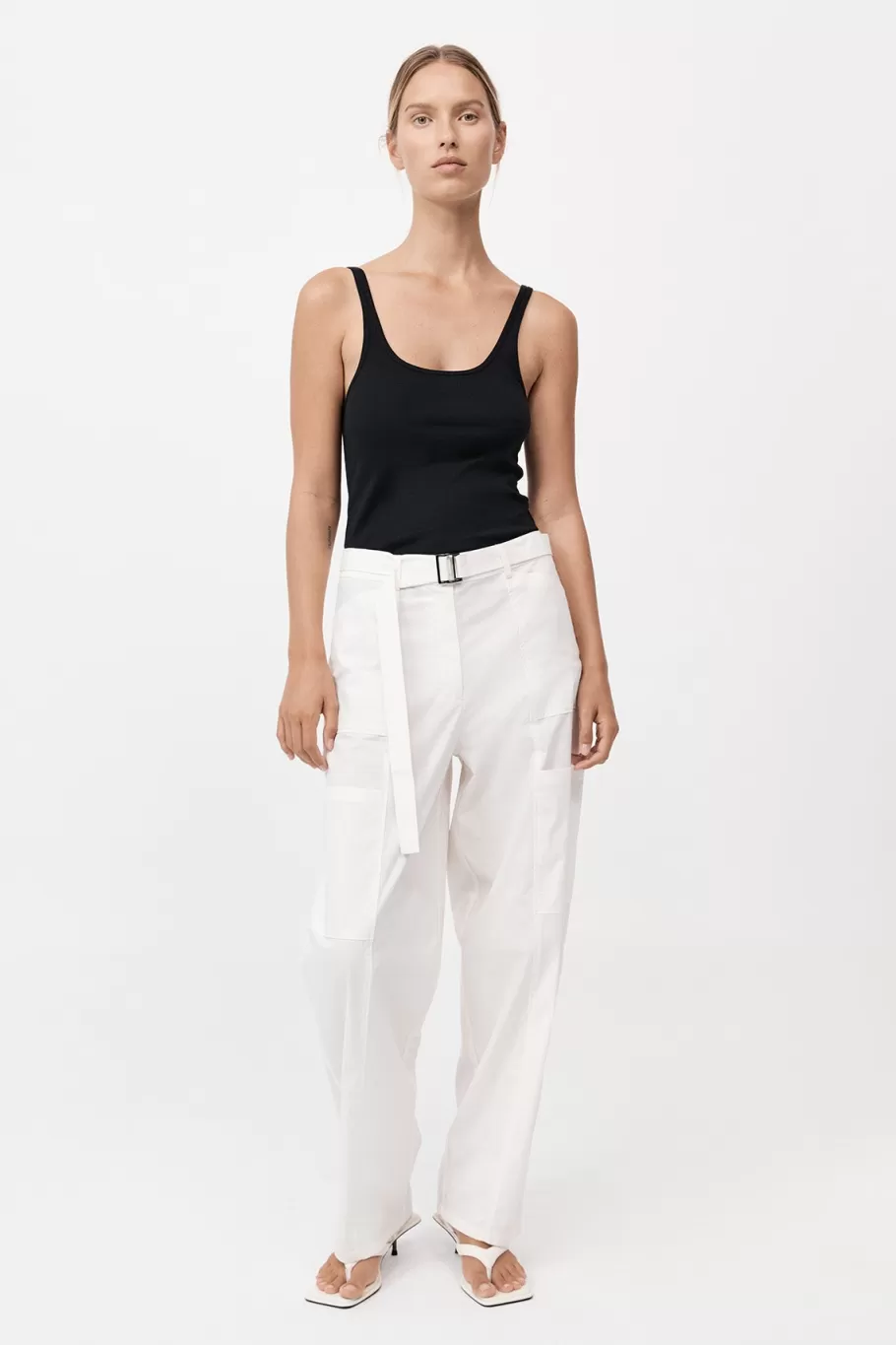 Pants | St. Agni Utility Pants - OFF WHITE